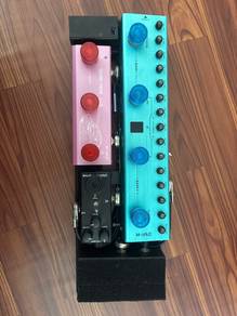 CUSTOM PORTABLE PEDALBOARD GUITAR–Full Set Ready!!
