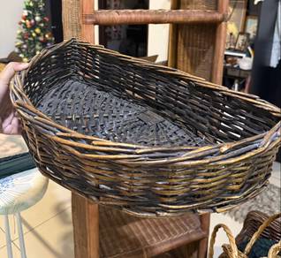 Rattan Basket Decor Item