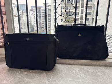 Samsonite Garment and Overnight bag