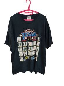 118.Vintage Hands Of Texas Hold 'Em Poker T-Shirt