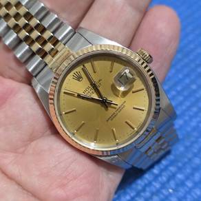Rolex Datejust Champagne gold 16233 Watch only