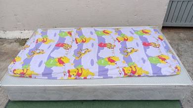 B498 Tilam Single Foam Mattress Yellow Bear