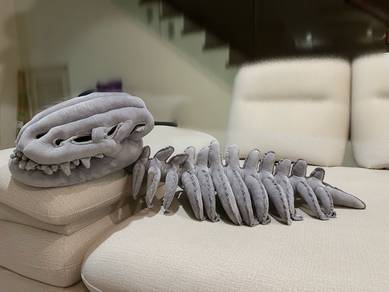 Dinosaur Skeleton Plush Costume