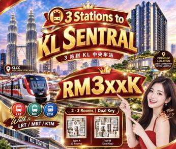 Condominium For Sale in KL Sentral,KUL