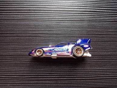 hotwheels loose Mustang NHRA Funny Car blue 