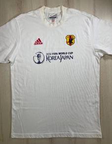 Adidas 2002 World Cup JFA White Tee #BW2 Used