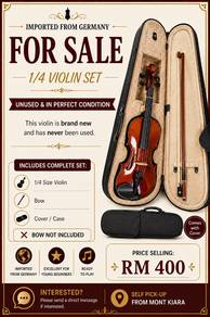 violin for sale imported from germany