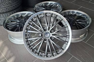 Rim 19 weds marverik 2pieces japan fit toyota alph