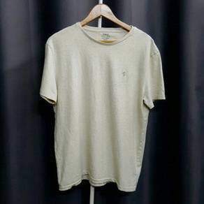 Ralph Lauren Crew Neck Beige Men's T-shirts