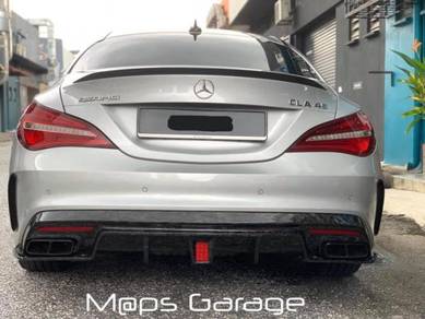 Mercedes w117 cla paktechz forged carbon diffuser