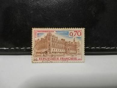 1967 France Stamp Commune Building