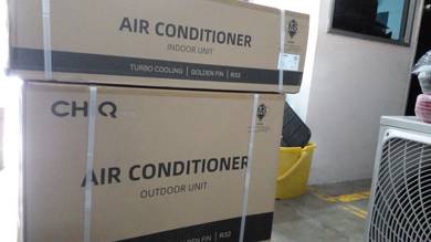 Aircond 1hp CHIQ siap pasang F69