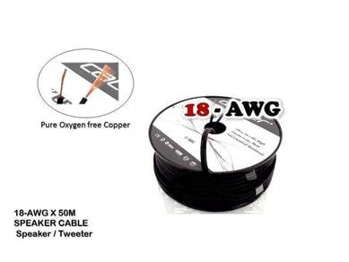 CALIBER 18-AWG X 50M SPEAKER CABLE 18 Guage