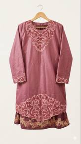 Baju Kurung Batik Sulam