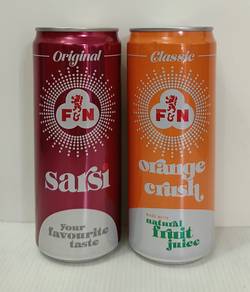 Fraser & Neave Sarsi Orange 2018 Limited Cans