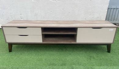YF08AB Almari Rak TV Kabinet 6 Feet TV Cabinet