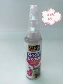 Fido Spray Comb 150ml Waterless Bath Cat Hamster