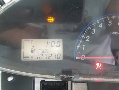 Repair meter toyota vios lcd