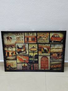 Decoration Display Wooden Poster (50" × 70")