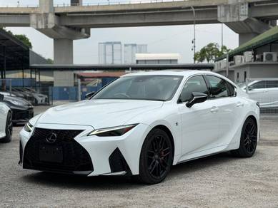 2021 Lexus IS 300 F SPORT MODE BLACK