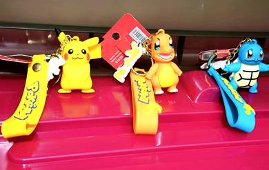 BOOM TOYS - Pokemon Keychains - Pikachu, Charmande