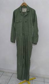 Vintage Avirex Men’s Green Cotton Coveralls