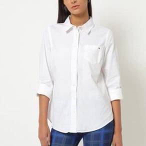 Tommy Hilfiger White Long Sleeve Shirt