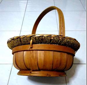 Wooden / Rattan Basket