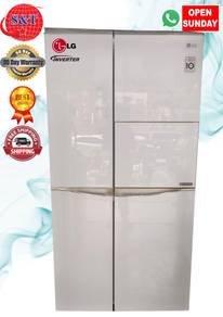 Fridge SIDE BY SIDE LG INVERTER GLASS DOOR
