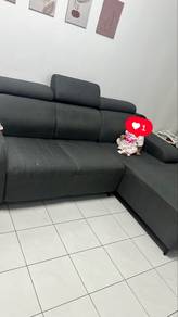 Sofa L shape (Cushion Tebal)