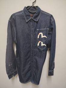 Kemeja Denim Evisu Multipocket Daicock