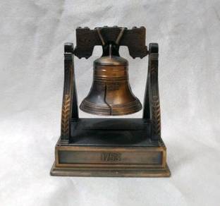 Souvenirs Bronze Metal Liberty Bell Miniature Die
