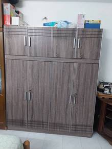 wooden wardrobe