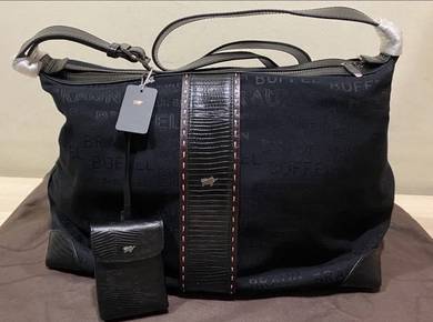 Braun Buffel Monogram Duffel Bag (Authentic)