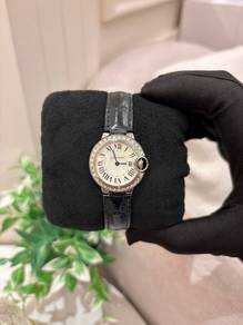 2017 Cartier Ballon Bleu Diamonds White Roman