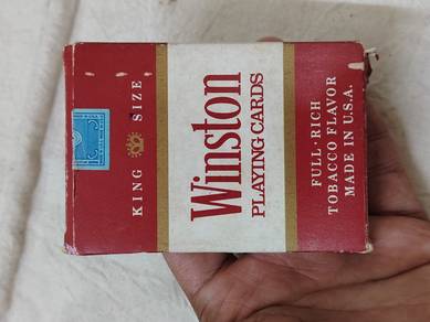 Winston playing card