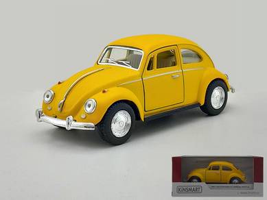1967 Volkswagen classic beetle model car (Yellow)
