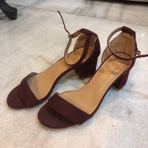 Maroon heels