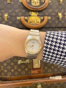 Omega Constellation Lady Two Tone 18K 750 Yellow