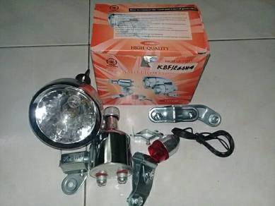Set Complete Lampu Dinamo Untuk Basikal Klasik