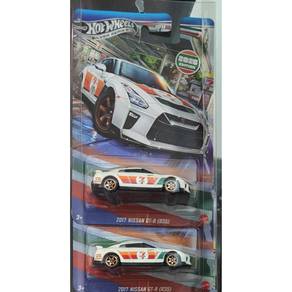 HW Silver Series Nissan GT-R R35 White 7-Eleven