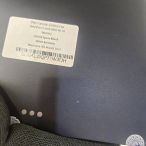 iPad Pro 11-inch (M5) Wi-Fi 256GB Space Black