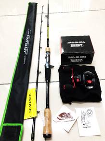SEAHAWK AIR BLADE ROD combo AWA-SHIMA BEASt reel