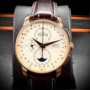 Brand New MIDO BARONCELLI MOONPHASE “TRIPLE DATE”