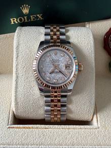 Rolex Datejust Meteorite Diamond Two-Tone 18k Gold