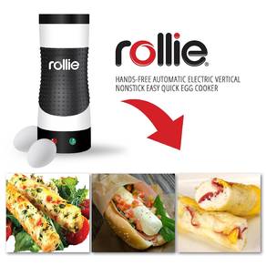 Rollie by Bamboo Vertical Nonstick Easy Quick Egg 