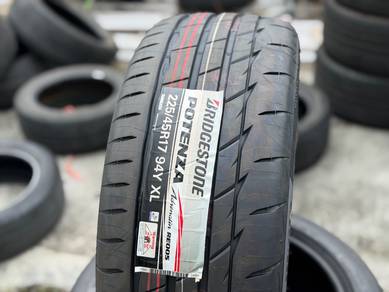 Tayar Baru 225 45 17 Bridgestone Potenza RE005 Tha