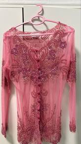 Pink Beaded Kebaya