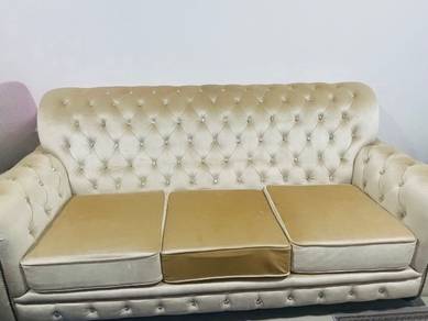 Special Custome HighBack Chesterfield 3Seater Sofa