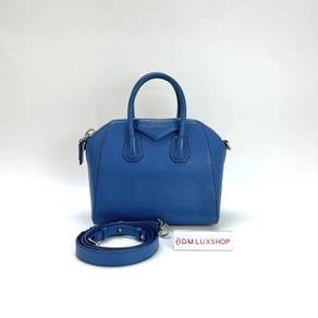 Preloved Givenchy Indigo Blue Sugar Antigona Bag